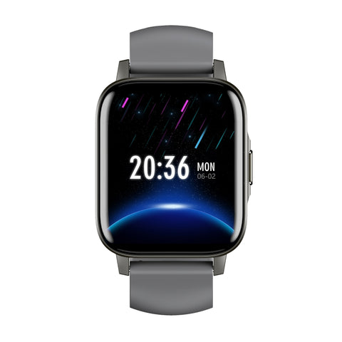 Reloj smartwatch leotec multisport crystal ip68 gris 1.69pulgadas