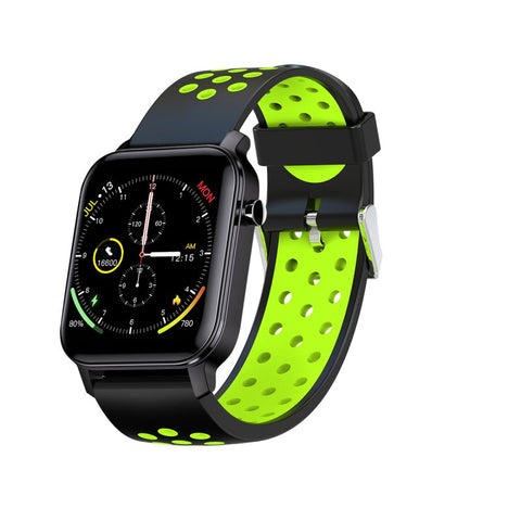 Reloj smartwatch leotec multisport bit 2 plus ip68 negro y verde 1.4pulgadas