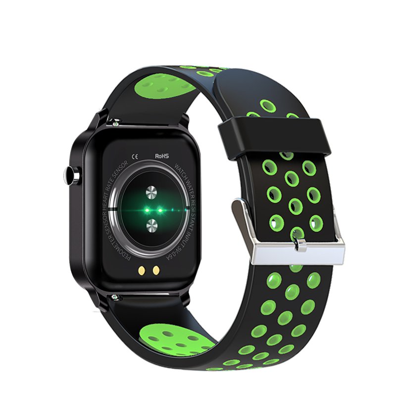 Reloj smartwatch leotec multisport bit 2 plus ip68 negro y verde 1.4pulgadas