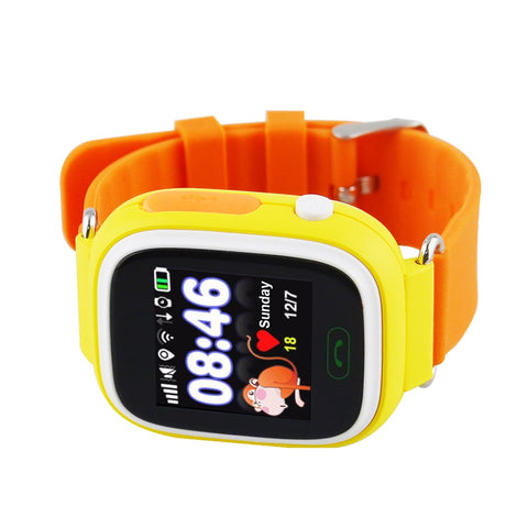 Reloj smartwatch leotec kids way gps antiperdida naranja 1.22pulgadas