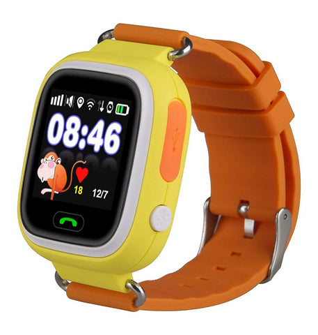 Reloj smartwatch leotec kids way gps antiperdida naranja 1.22pulgadas