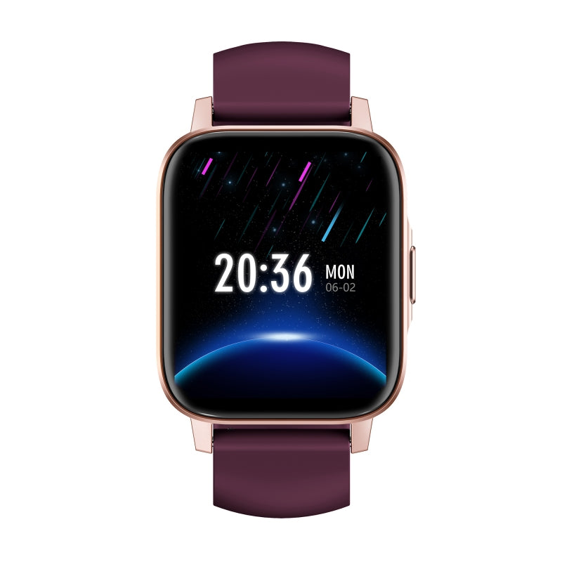 Reloj smartwatch leotec multisport crystal ip68 purpura 1.69pulgadas