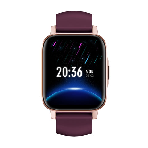 Reloj smartwatch leotec multisport crystal ip68 purpura 1.69pulgadas