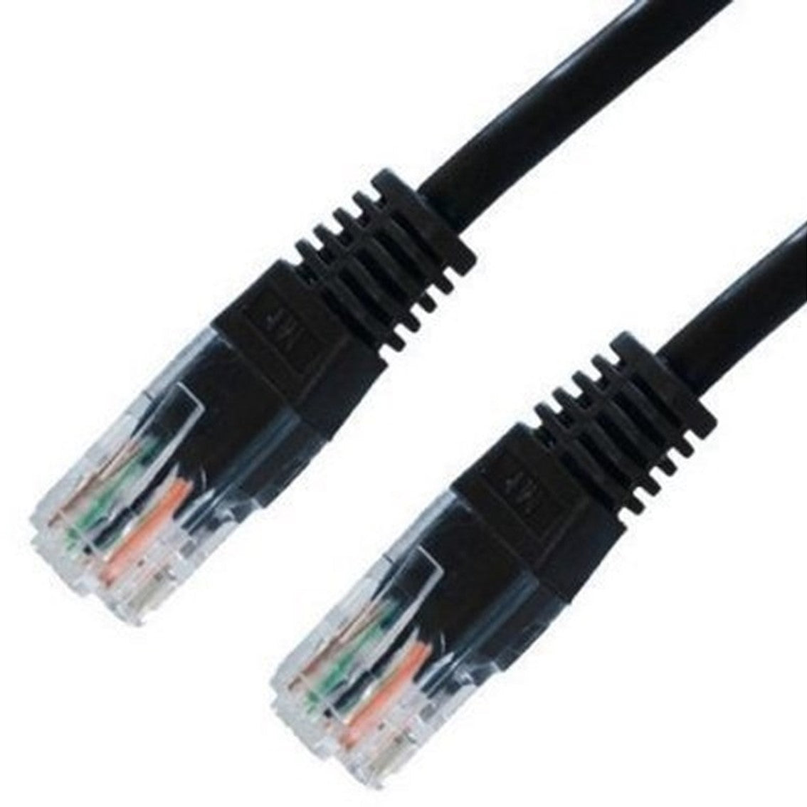 Latiguillo cable red u - utp cat.6 rj45 nanocable 1m negro