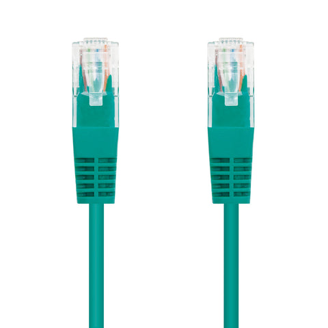 Latiguillo cable red utp cat.6 rj45 nanocable 2m verde