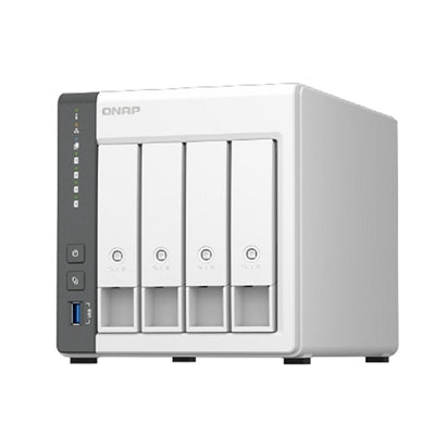 Servidor nas qnap ts - 433 - 4g nas 4xhdd - bay 1x2.5gbe+1xgbe
