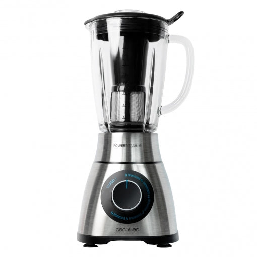 Batidora de vaso cecotec power black titanium 1300 perfectmix