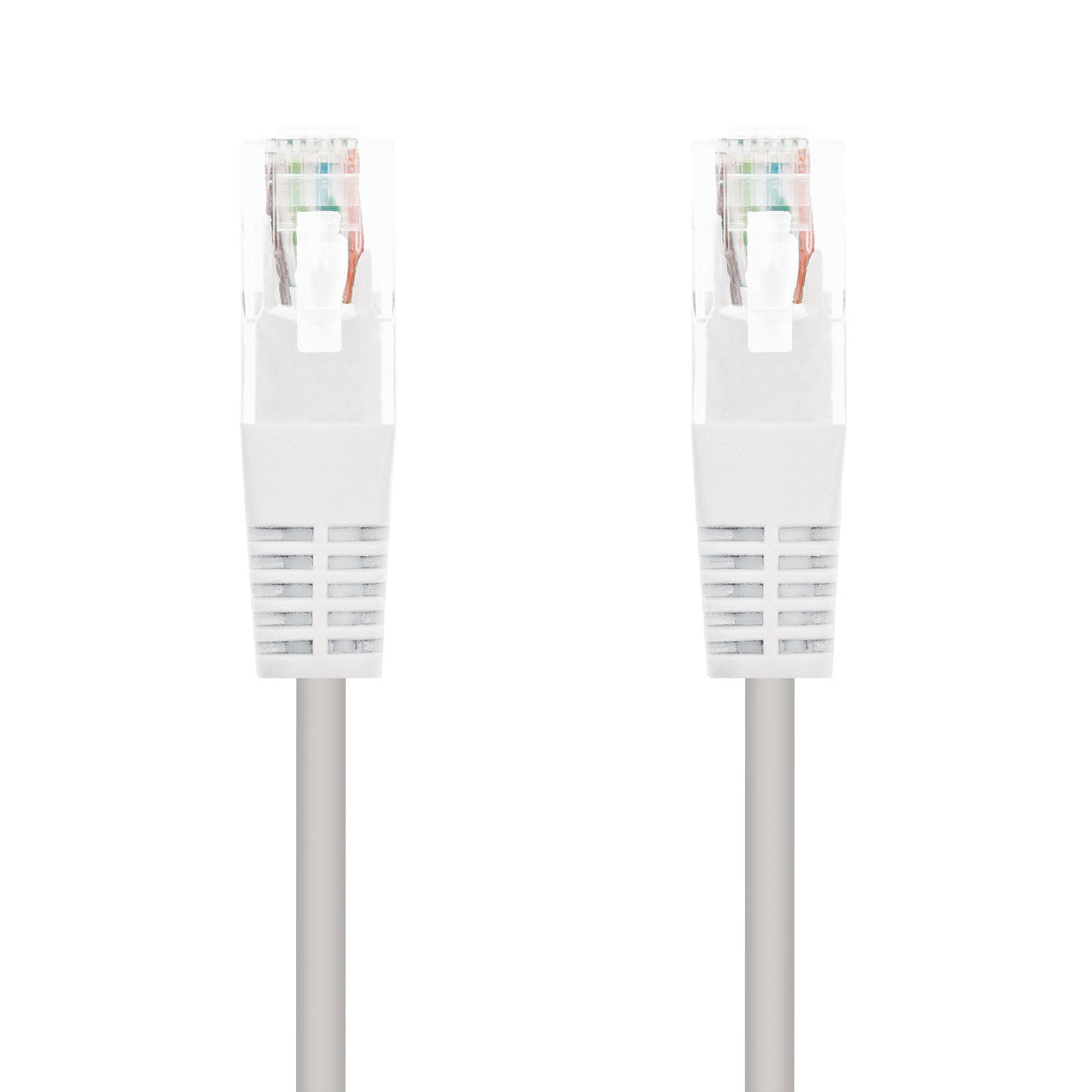 Latiguillo cable red utp cat6 rj45 nanocable 0.30m blanco