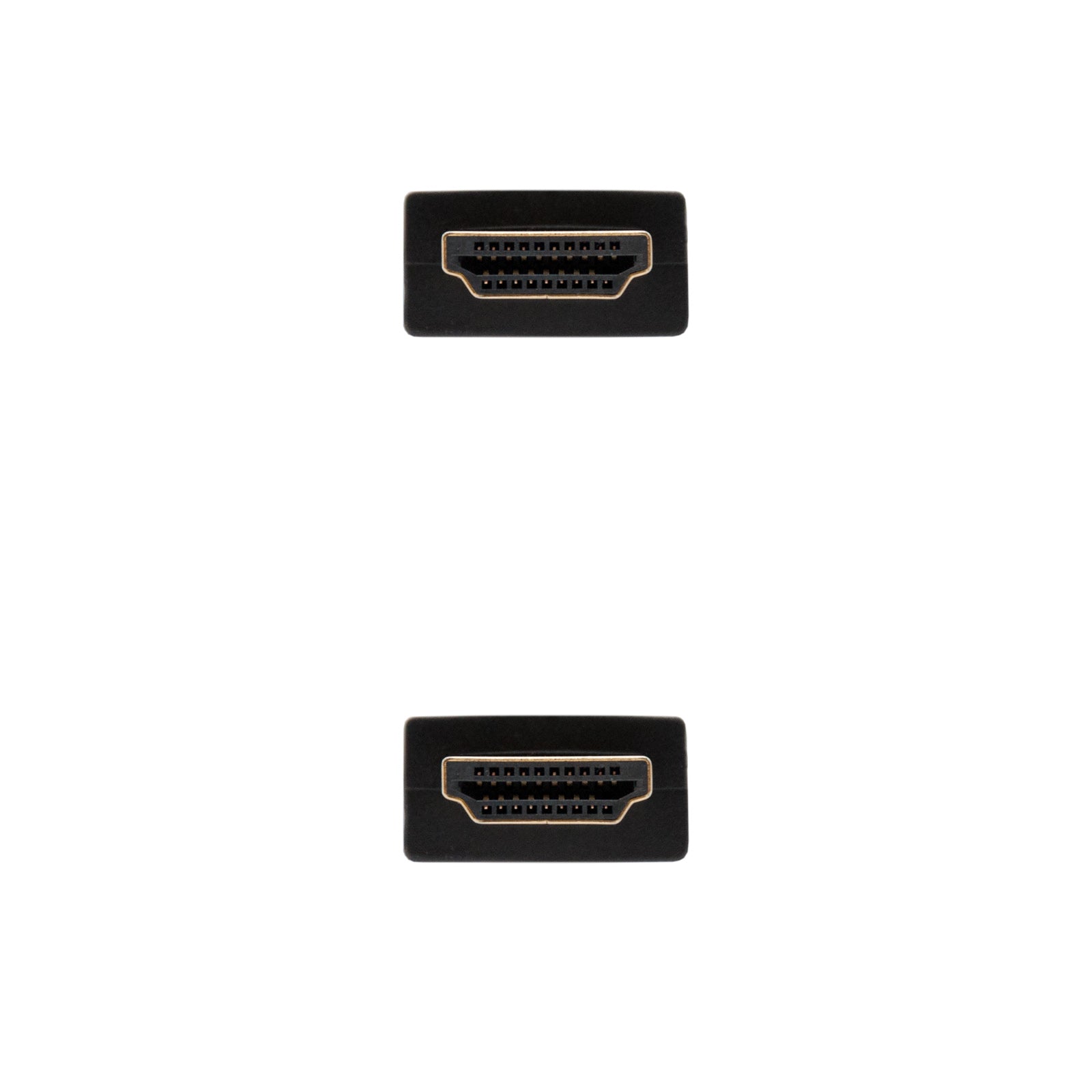 Cable nanocable hdmi macho - macho negro 1m