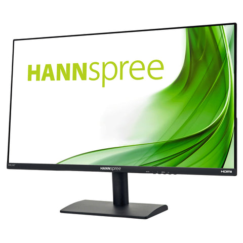 Monitor led 23.6pulgadas hannspree he247hfb plana - va - lcd - fhd - hdmi - vga - 60hz - 5ms - vesa 100 x 100