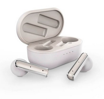 Auriculares micro energy sistem style 4 crema bluetooth 5.0 - hasta 25h - mic. integrado - usb - c