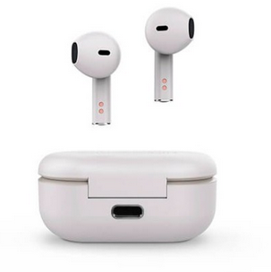 Auriculares micro energy sistem style 4 crema bluetooth 5.0 - hasta 25h - mic. integrado - usb - c