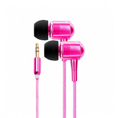 Auriculares energy sistem urban 2 magenta in ear - aleacion aluminio - iman neodimio - peso ligero