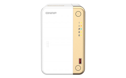 Servidor nas qnap ts - 262 - 4g 2xhdd - bay 1x2.5gbe 4xusb