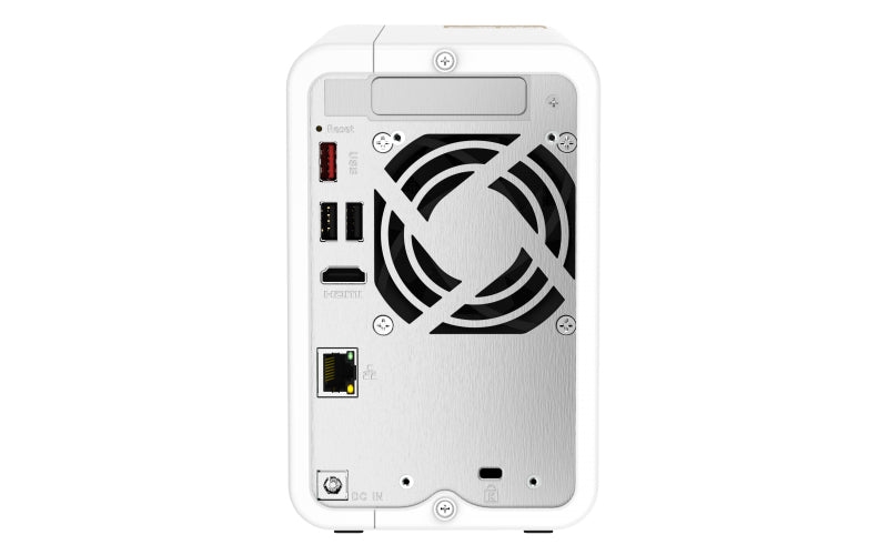 Servidor nas qnap ts - 262 - 4g 2xhdd - bay 1x2.5gbe 4xusb