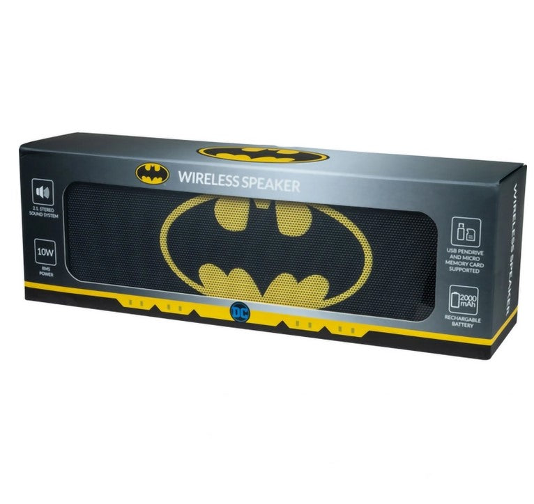 Altavoz ert group bluetooth portatil licencia dc batman 10w 2.1