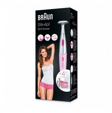 Perfiladora braun fg 1100 styler lavable - seco - zonas sensibles - bikini - precision