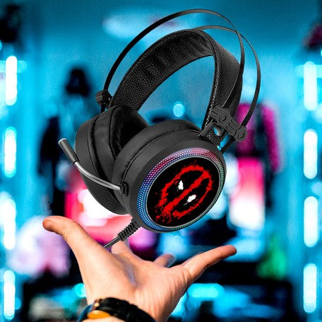 Auriculares gaming er group deadpool marvel negro