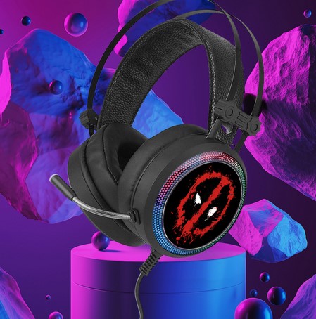 Auriculares gaming er group deadpool marvel negro