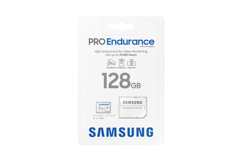 Tarjeta micro sd samsung 128gb pro endurance clase 10 c - a