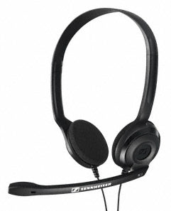 Auriculares epos sennheiser estereo con microfono negros pc 3 chat