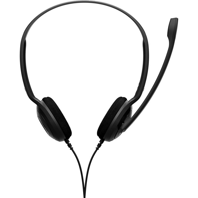 Auriculares epos sennheiser estereo con microfono negros pc 3 chat