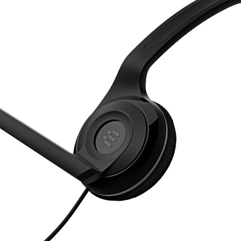 Auriculares epos sennheiser estereo con microfono negros pc 3 chat