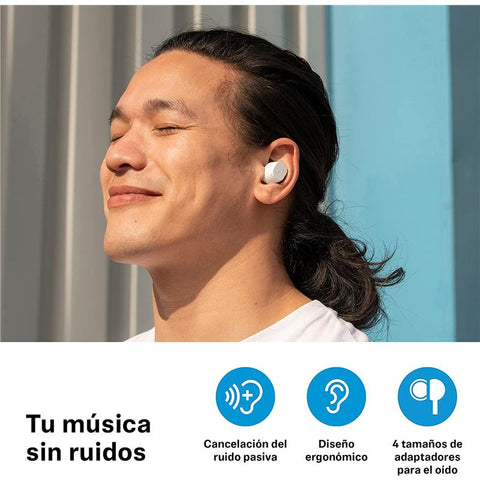 Auriculares epos sennheiser cx true inalambrico microfono blanco