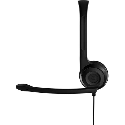 Auriculares epos sennheiser pc 5 chat jack 3.5mm microfono negro