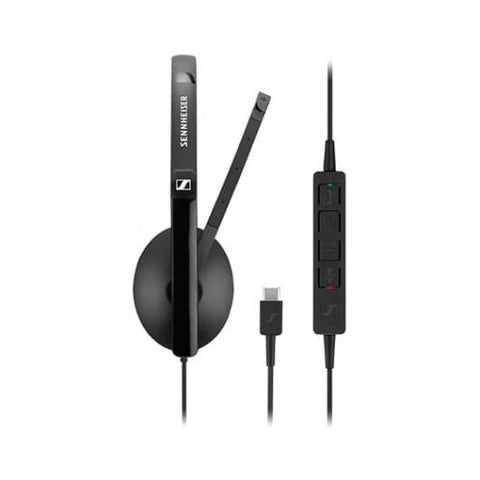 Auriculares epos sennheiser sc 130 usb tipo c microfono negro