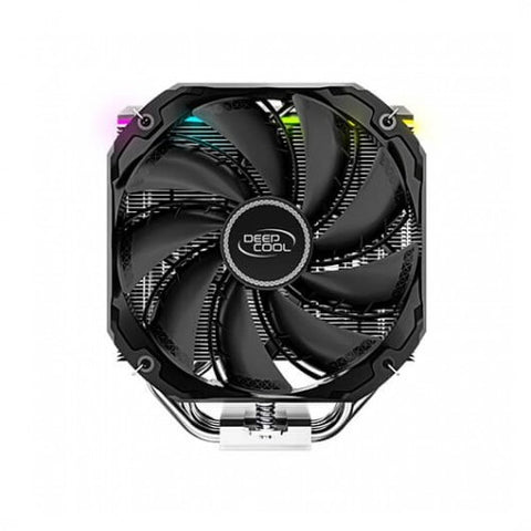 Ventilador disipador cpu gaming deepcool as500 argb 140mm