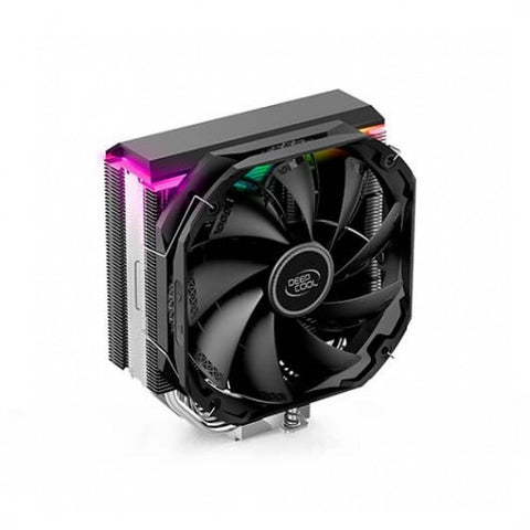 Ventilador disipador cpu gaming deepcool as500 argb 140mm