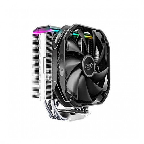 Ventilador disipador cpu gaming deepcool as500 argb 140mm