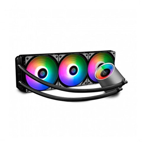 Kit refrigeracion liquida gaming deepcool castle 360rgb v2 3 x 120mm argb