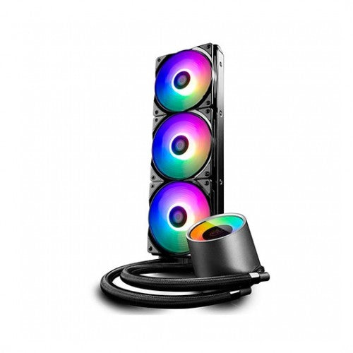 Kit refrigeracion liquida gaming deepcool castle 360rgb v2 3 x 120mm argb