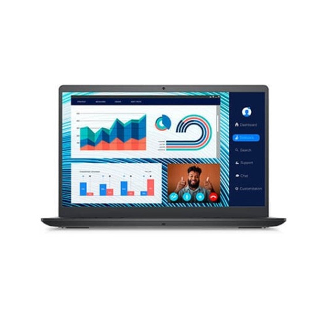 Portatil dell vostro 3420 k3f8c negro i5 - 1135g7 -  8gb -  ssd 256gb -  14pulgadas fhd -  w11p