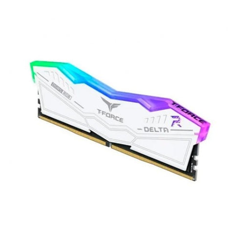 Memoria ram ddr5 32gb 2 x 16gb teamgroup delta - 7200mhz - pc5 57600 - white rgb - cl34 - 1.4v