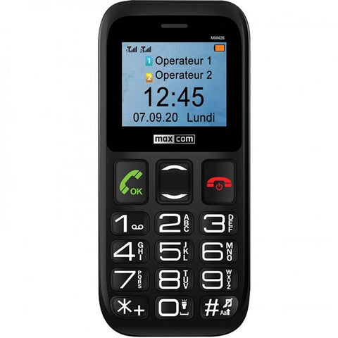 Telefono movil maxcom comfort mm426 negro 1.77pulgadas -  2g