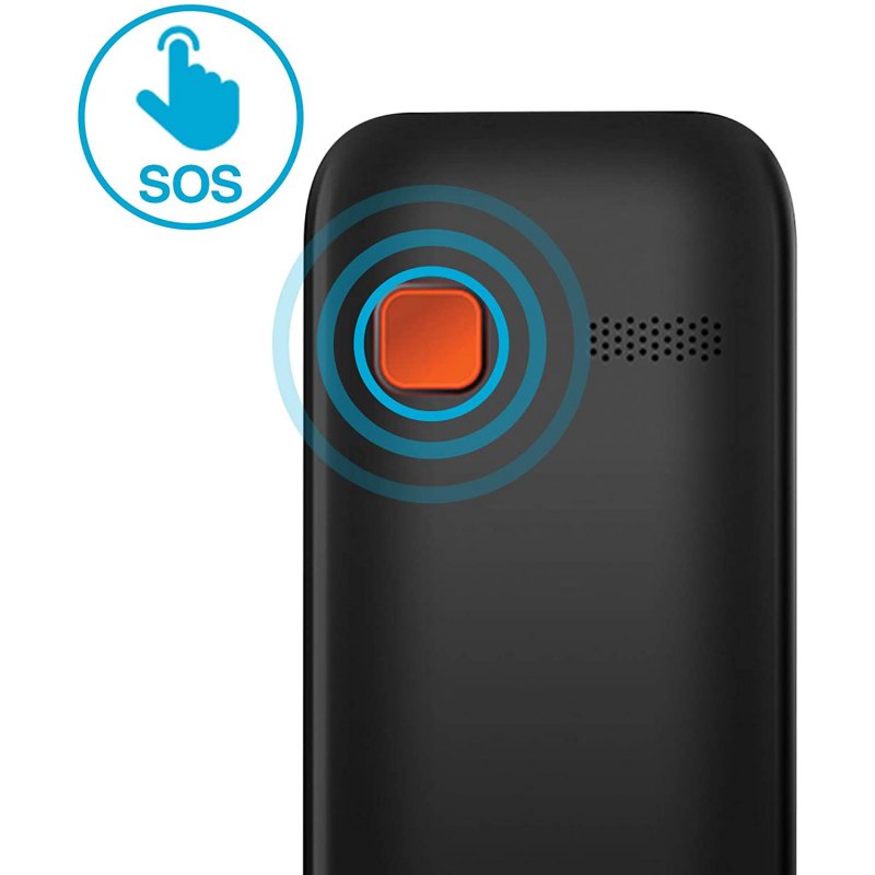 Telefono movil maxcom comfort mm426 negro 1.77pulgadas -  2g