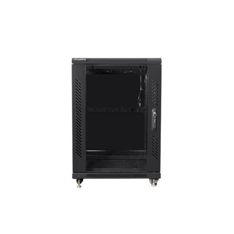 Armario lanberg rack 19pulgadas 15u 600x800 flat pack black negro