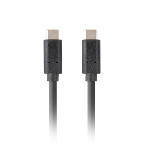 Cable usb tipo c lanberg 1m - macho - macho - negro