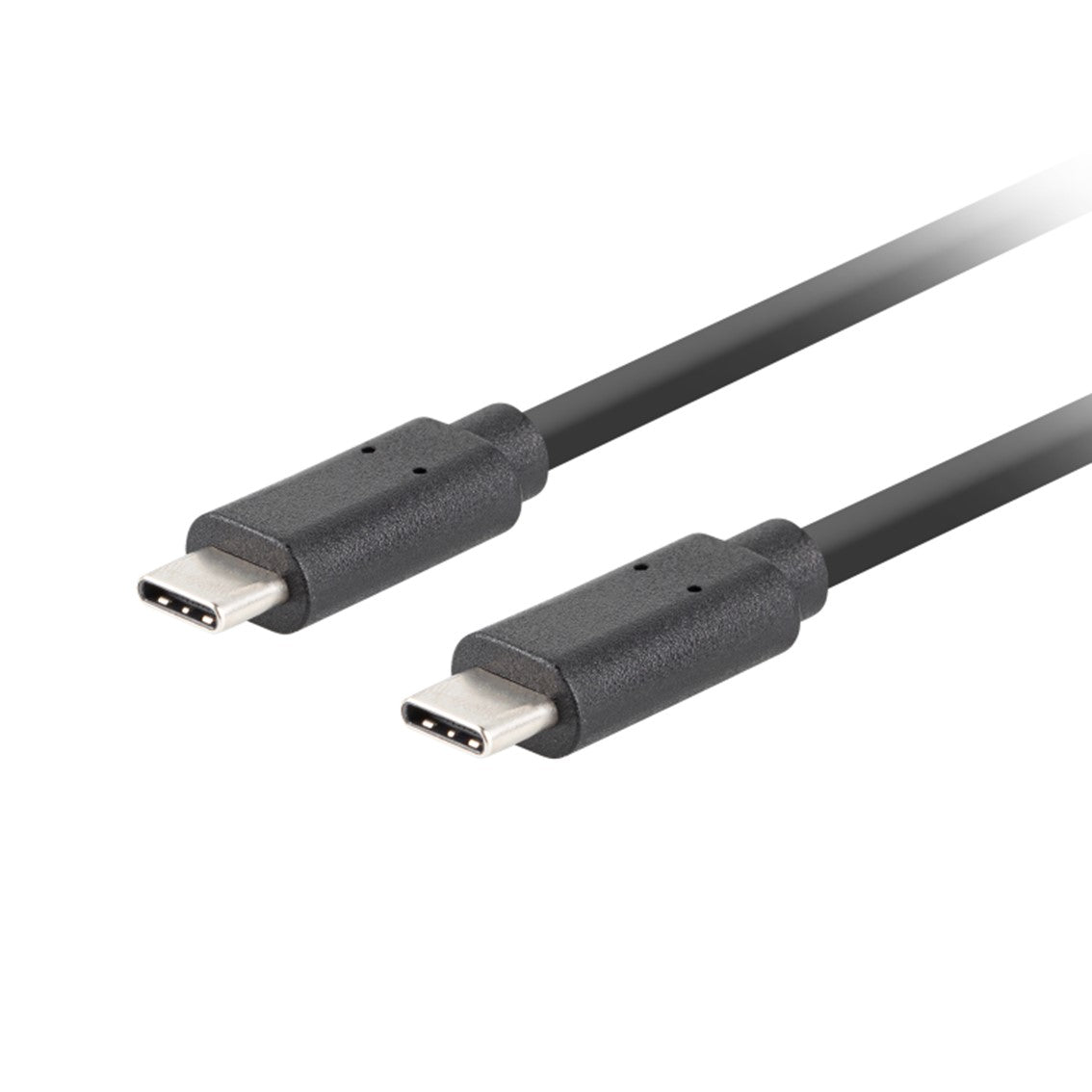 Cable usb tipo c lanberg 1m - macho - macho - negro