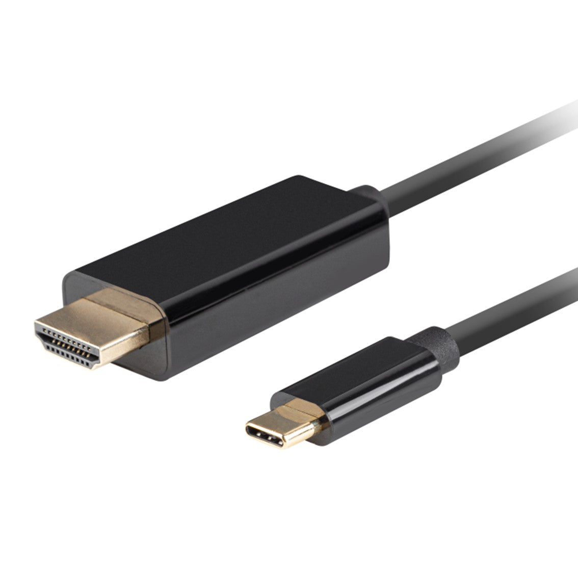 Cable usb tipo c a hdmi 4k lanberg 3m - macho - macho - negro