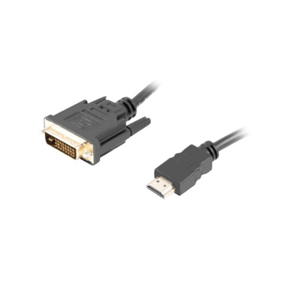 Cable hdmi a dvi 4k lanberg 1.8m - macho -  macho - negro