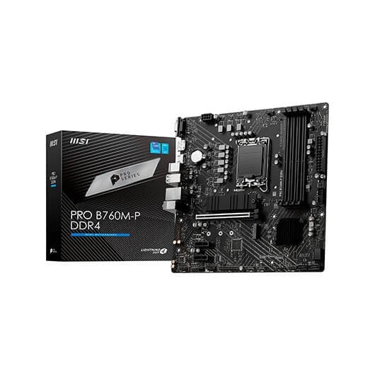 Placa base msi 1700 pro b760m - p ddr4