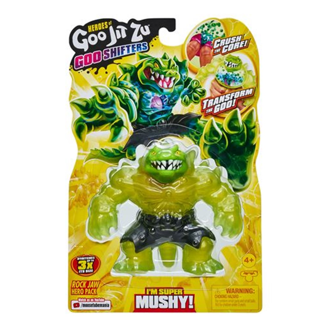 Figura bandai goo jit zu heroes rock jaw rock jaw