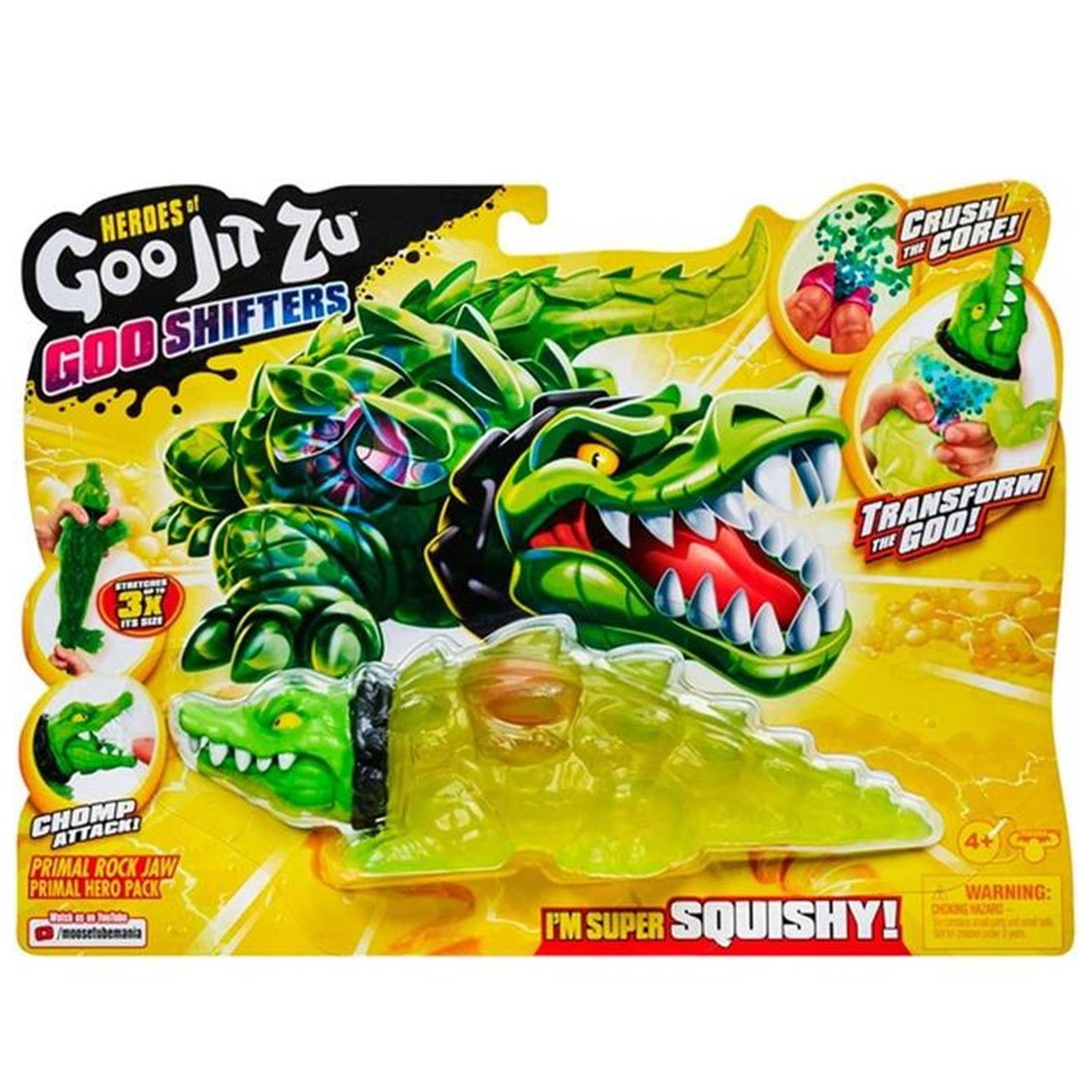 Figura bandai goo jit zu god shifters rock jaw