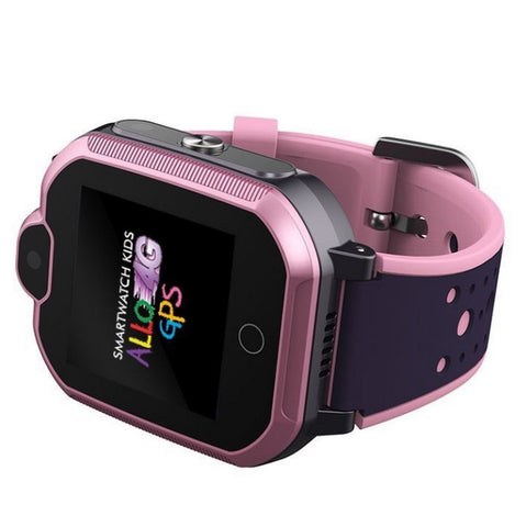 Reloj smartwatch leotec kids allo 4g gps antiperdida rosa 1.4pulgadas