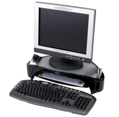 Soporte elevador monitor fellowes plus smart suites - hasta 21pulgadas - hasta 18kg