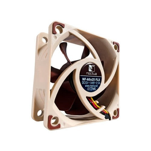 Ventilador noctua nf - a6x25 60mm 3000rpm -  pwm